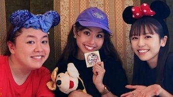 peco 若槻千夏&ぺえからのサプライズでディズニーへ！ミッキーとの2Sや誕生日ケーキも登場！「最高にたのしい幸せすぎるひととき」と明かす