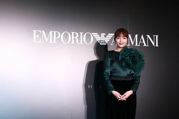 川口春奈「こんな大きな広告に出るなんて」エンポリオアルマーニ広告モデルの不安を吐露