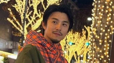 中尾明慶 妻・仲里依紗の“専属マネキン”に！「素敵な夫婦」チェック柄