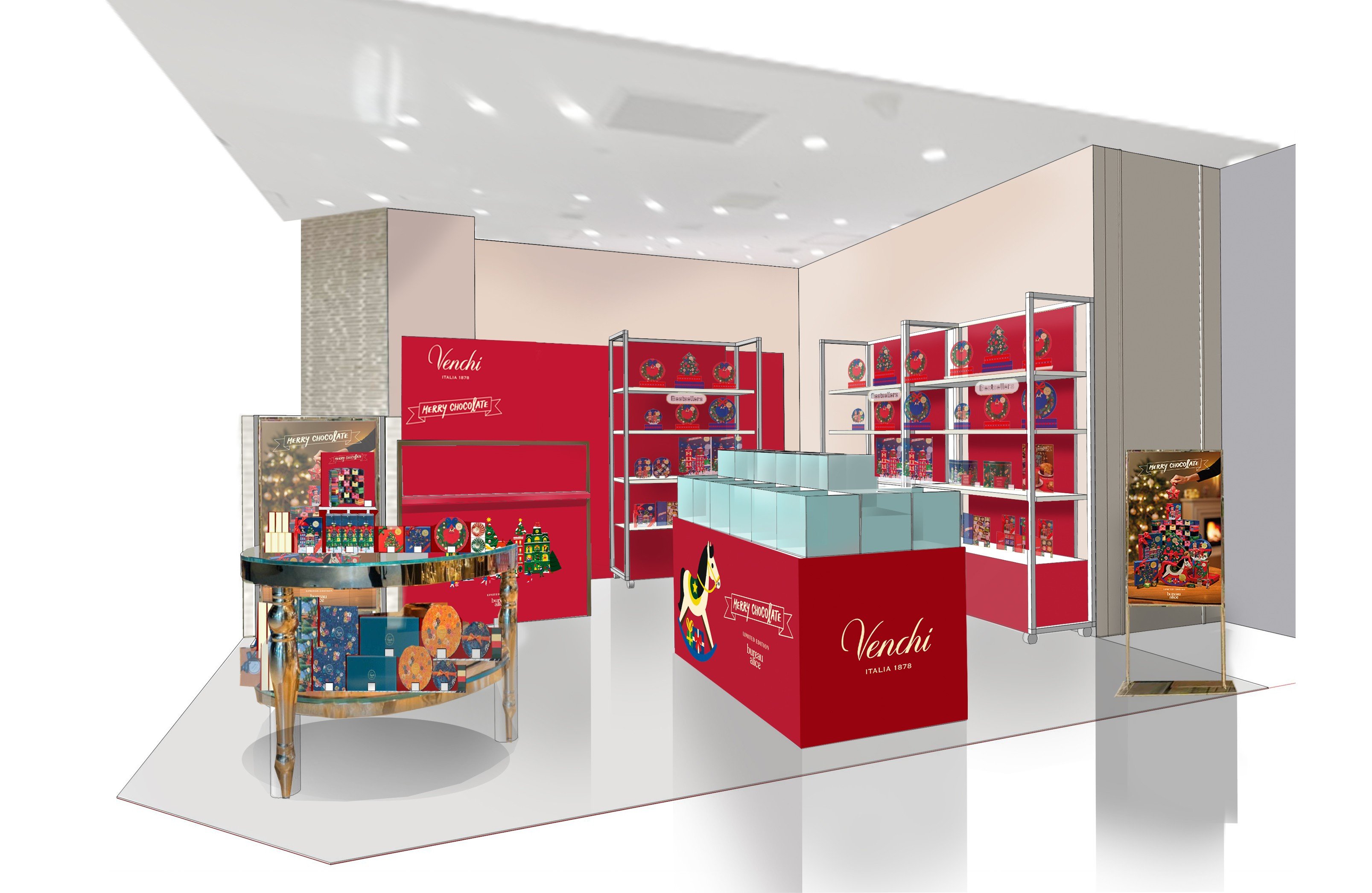 アトレ恵比寿にVenchiのクリスマスショップが期間限定オープン！2025年