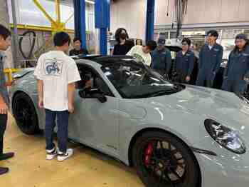 【専門学校 新潟国際自動車大学校】“輸入車メカニックって面白そう！”を体験