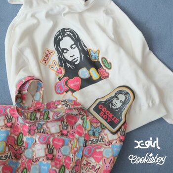 X-girl x COOKIEBOYコラボレーション発売