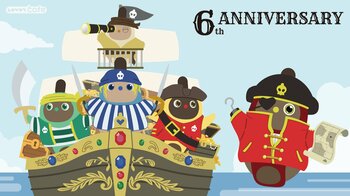 「LOVOT cafe」が10月3日に開業6周年 「LOVOTパイレーツ」をテーマに、限定メニューや記念グッズを展開
