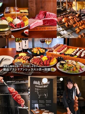 【シュラスコにチーズってアリ？】答えは「アリすぎました」。税込300円でチーズかけ放題の新プラン「チーズの雪崩れシュラスコ」がスタート！　大阪　梅田のど真ん中