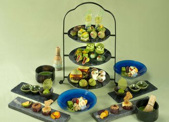 富山から届ける抹茶スイーツの饗宴。老舗「祇園辻利」の香り高い抹茶に洋のエッセンスを合わせたアフタヌーンティーの秋冬メニューを発表！