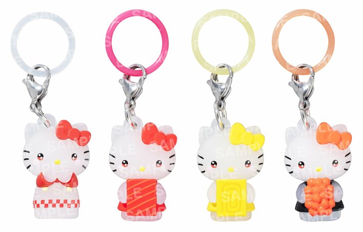 スシロー】ハローキティと初コラボ！限定デザインのチャームやポーチ