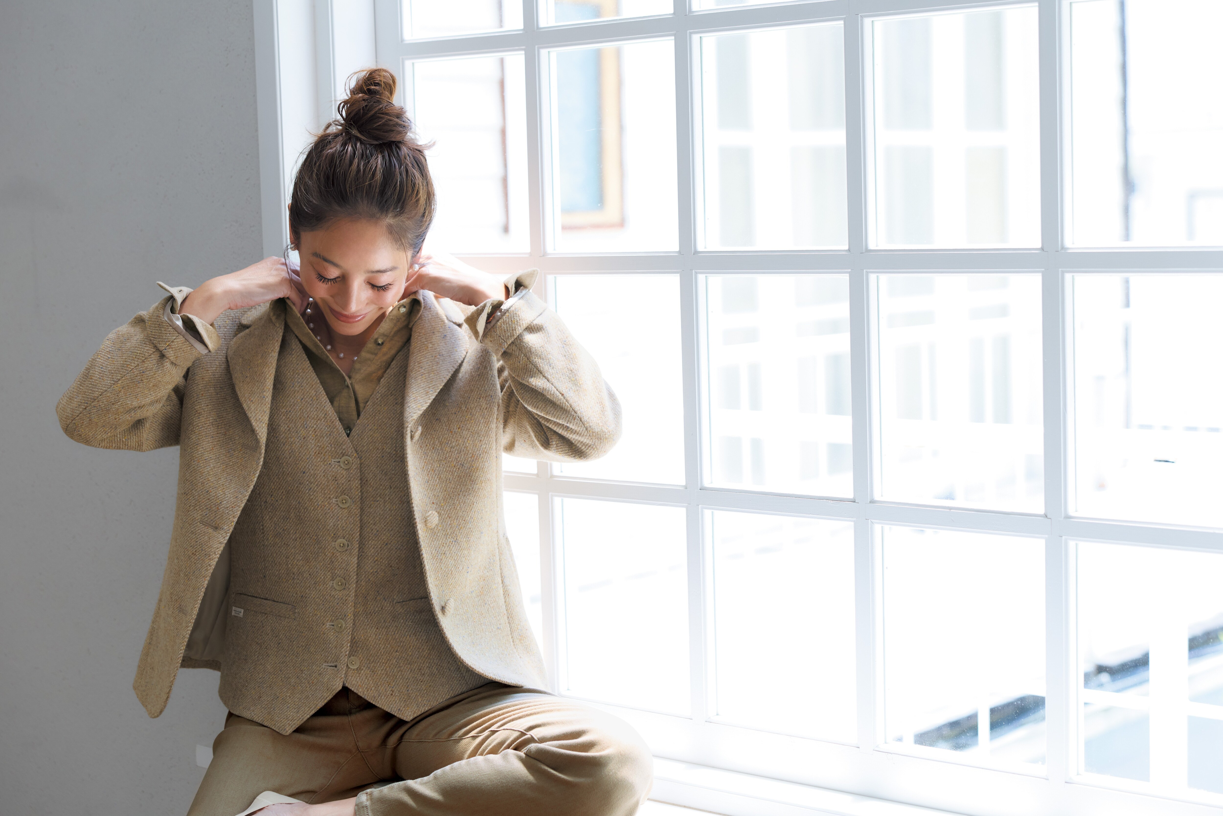 【美品試着のみ】マドモアゼルノンノン　チノパンツ　Ｍ 美品試着のみ】マドモアゼルノンノン チノパンツ M 2025年最新