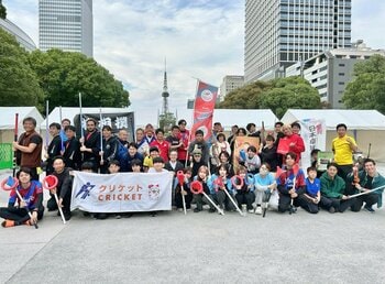 W杯優勝メンバーが指導！親子や教育関係者など約400人が体験　新感覚スポーツ「YOU.FO」 名古屋・久屋大通公園「スポレクEXPO」で大盛況