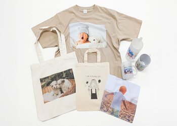 最短20分でグッズが作れる「即日プリント」に、ハンカチやトートバッグなど7商品が新登場！3月6日よりプラスワン高松店で提供開始