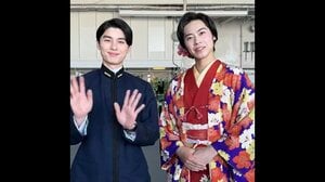 【女装ドヤ顔】本田響矢と戸塚純貴の仲良し動画にSNS「綺麗すぎる笑」「やっぱり裏切らないw」『波うららかに、めおと日和』