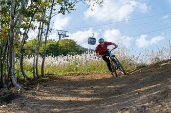 パウダースノーの聖地に、道内最大級マウンテンバイクトレイル誕生