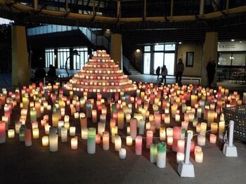 河川環境楽園 冬の楽園祭メインイベント「キャンドルナイト」 開催中です！