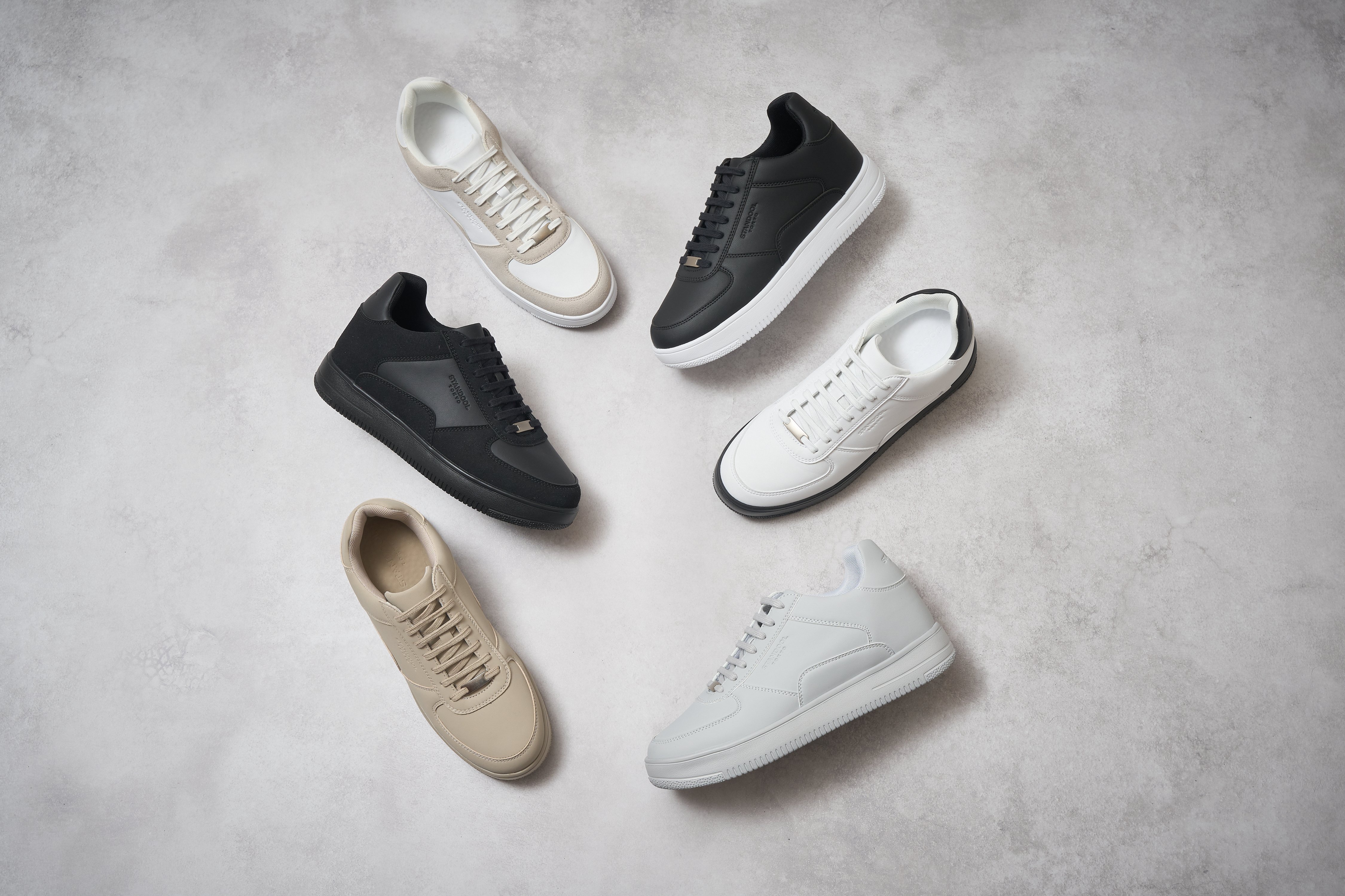 STANDOOL TOKYOの定番ヒールアップスニーカー”SACAE”シリーズを彩る