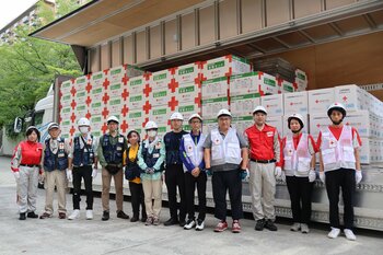 【令和８年熊本地震】東京から熊本に向け「救援物資」を搬出