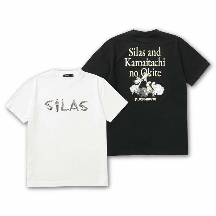 【SILAS‪×かまいたちの掟 】基本のロゴTシャツ 予約商品】SILAS×かまいたちの掟 人文字SILASロゴT