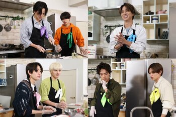 佐藤勝利持ち込み企画「穴埋めクッキングマン」timeleszメンバーの料理偏差値は？超おいしいハンバーグを完成できる？『タイムレスマン』