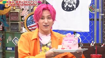 EXIT・兼近「ゆくゆくはアースマラソン」大先輩から託された「引継ぎ」にりんたろー。も爆笑！34歳の抱負は「100切る＆ハンターランク999」