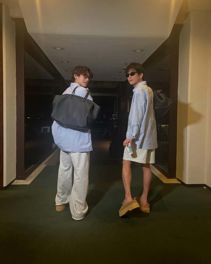 こんなことある？」岩田剛典がEXILE NAOTOと偶然の双子コーデ