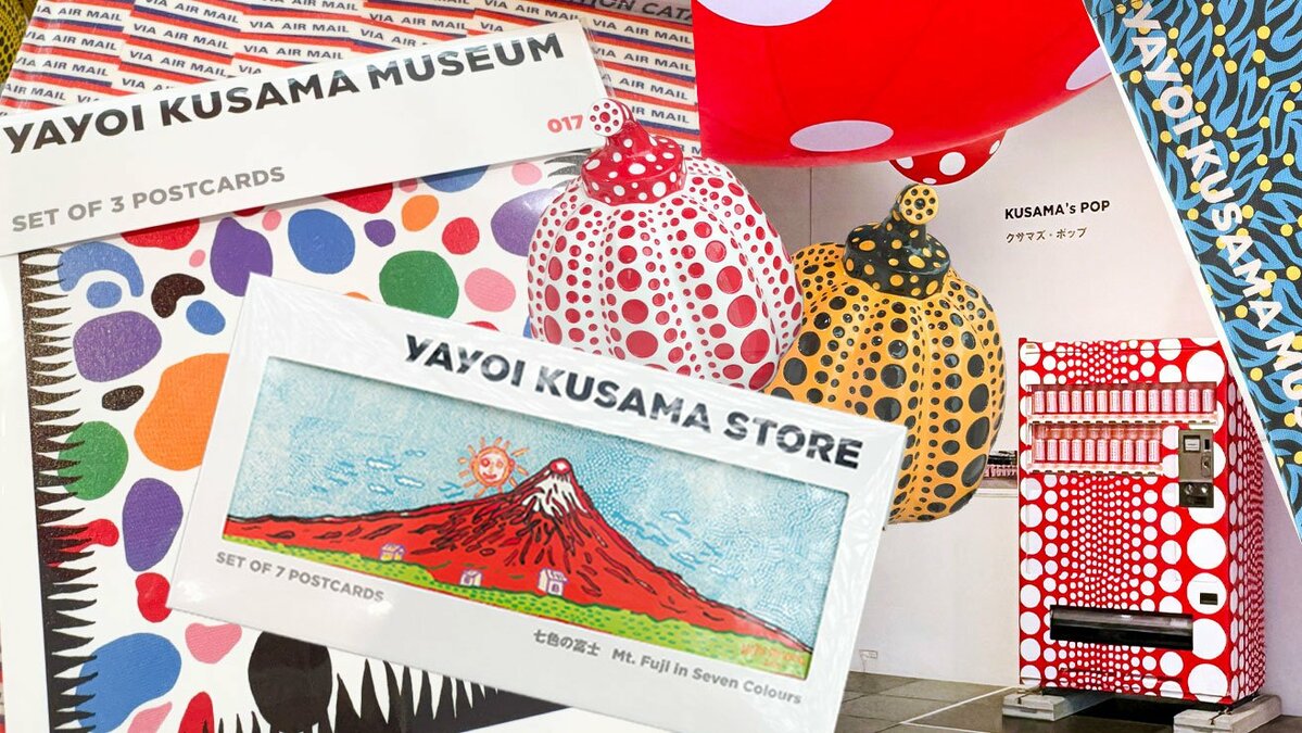 外国人観光客に大人気！草間彌生オリジナル商品が世界一の品ぞろえ