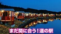 【まだ間に合う】残り少ない夏休みにオススメ道の駅！グランピング施設に日本唯一のジップスライド 魚が見られる遊覧船も 