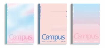 限定デザインのキャンパスパックノート3種を発売