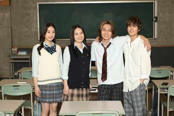 『ビリオン×スクール』私立絵都学園“ゼロ組”の生徒役第2弾を発表！松田元太、大原梓、奥野壮、倉沢杏菜が出演