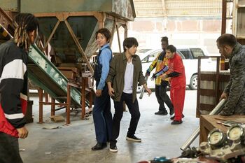 藤原竜也×山田裕貴のアクションシーンビジュアルが解禁！「読めましたね。このチームの魂胆が…（笑）」（藤原）