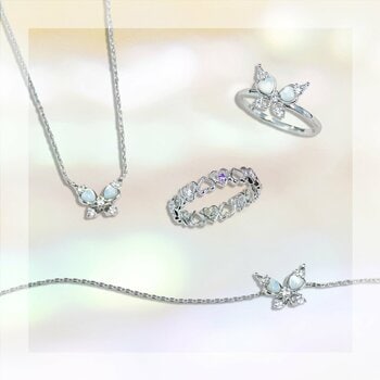 【ANNA SUI】蝶モチーフのシルバーコレクション発売