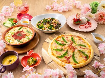 花々に包まれる、山形の春を。おふろcafe yusaの春イベント「春色満載♩ゆさごこち」を2026年3月9日(月)より開催