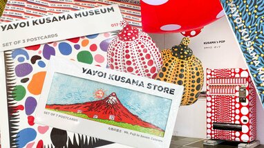 外国人観光客に大人気！草間彌生オリジナル商品が世界一の品ぞろえ