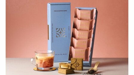 SNSで過去最高の反響！大人気バターサンド復活 PRESS BUTTER SAND『和紅茶アールグレイ』まるでミルクティーを飲んでいるかのような味わい