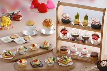 【都シティ 大阪天王寺】冬のイベントをまとめて満喫「幸せつなぐ冬のアフタヌーンティー～新春・節分・バレンタイン～」を販売