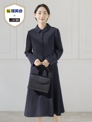 東京ソワール、猛暑化・長期化するお受験シーンに対応、理英会監修説明会から面接まで寄り添うお受験スーツを発売