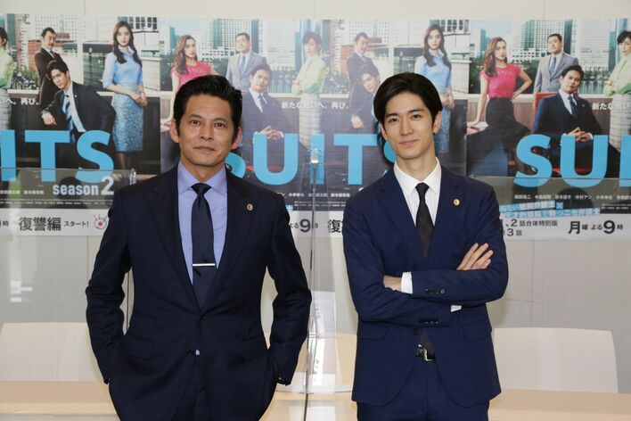 織田裕二＆中島裕翔 放送再開後の『SUITS／スーツ2』に自信「一週間が待てない」