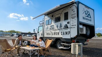 「いつか乗ってみたい」と思っていたあの時間を現実に。憧れのキャンピングカー旅を気軽に体験【大阪・岸和田】