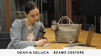 長く愛されるDEAN & DELUCAの定番トートバッグに、新しい表情を｜BEAMS COUTUREとつくるコラボレーションバッグ9月29日（火）発売