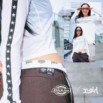 X-girl x Dickies(R)コラボレーションアイテム発売！