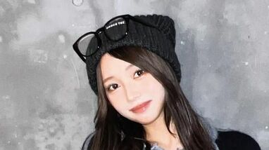 2枚目めっちゃヤンチャ」元ばんばんざい・るな 暗髪ボブ×ダークリップ 