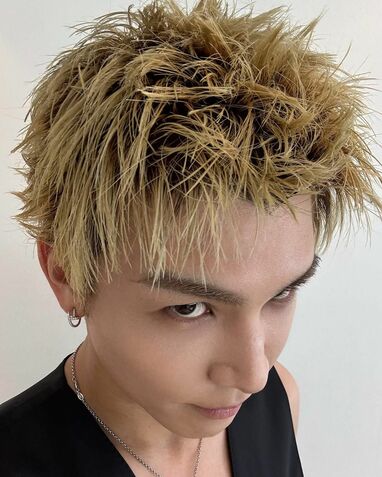 岩田剛典75mm レア 黒LOVE 髪型違い