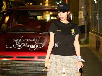 RODEO CROWNS WIDE BOWL(ロデオクラウンズ ワイドボウル)より、Ed Hardyとのコラボレーションアイテムが発売！