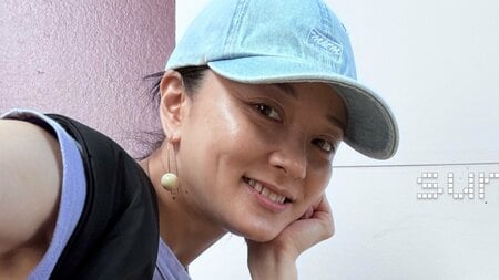 中越典子(46) 7歳娘の描いた“ままのえ”に「ギャー」!? お気に入りのヘアバンドと長い首に「謎の落ち武者感･･･」「眼力は感じますよ」夫は俳優・永井大