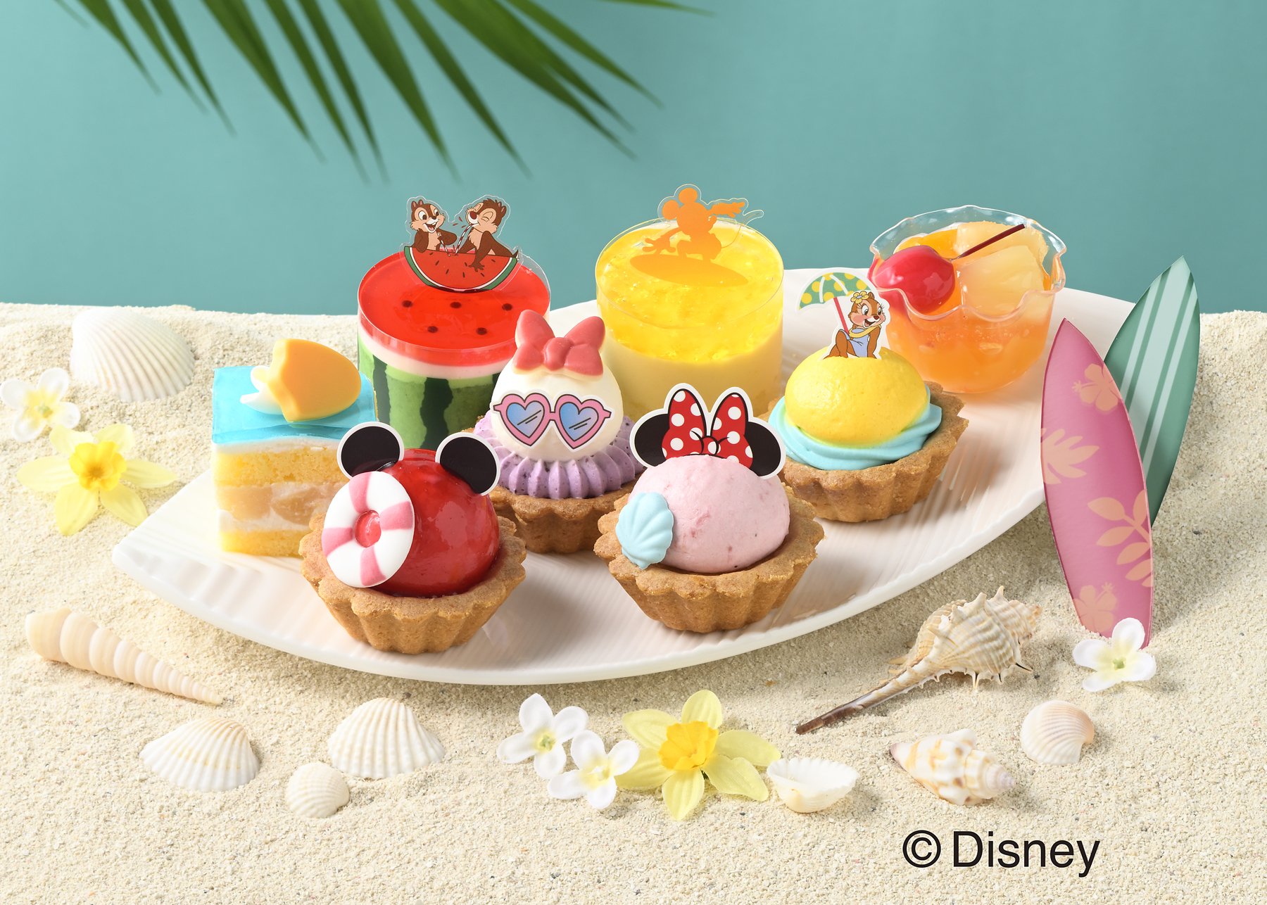 銀座コージーコーナー】「ミッキー&フレンズ」と一緒に夏をエンジョイ