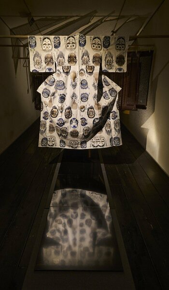 三勝株式会社、「アートファブリック」ゆかたと「ランプシェード」を製作