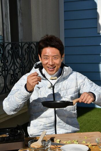 松岡修造 旬のふきのとうに感動！「すごいパワー。まさに“旬”をいただいた」