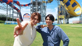 正門良規＆小島健が迫力満点のウオータースライダーで、びしょ濡れ＆絶叫リポート！