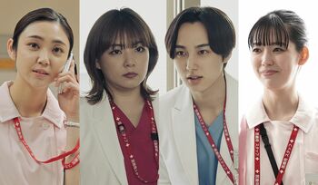 『アンメット』野呂佳代、山谷花純、尾崎匠海、中村里帆のコメント到着！「現場では、みんなが医学生のようです」