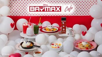 ベイマックス  押上にスペシャルカフェが登場　健康的なクリームパスタやオリジナルグッズに心が癒やされる！
