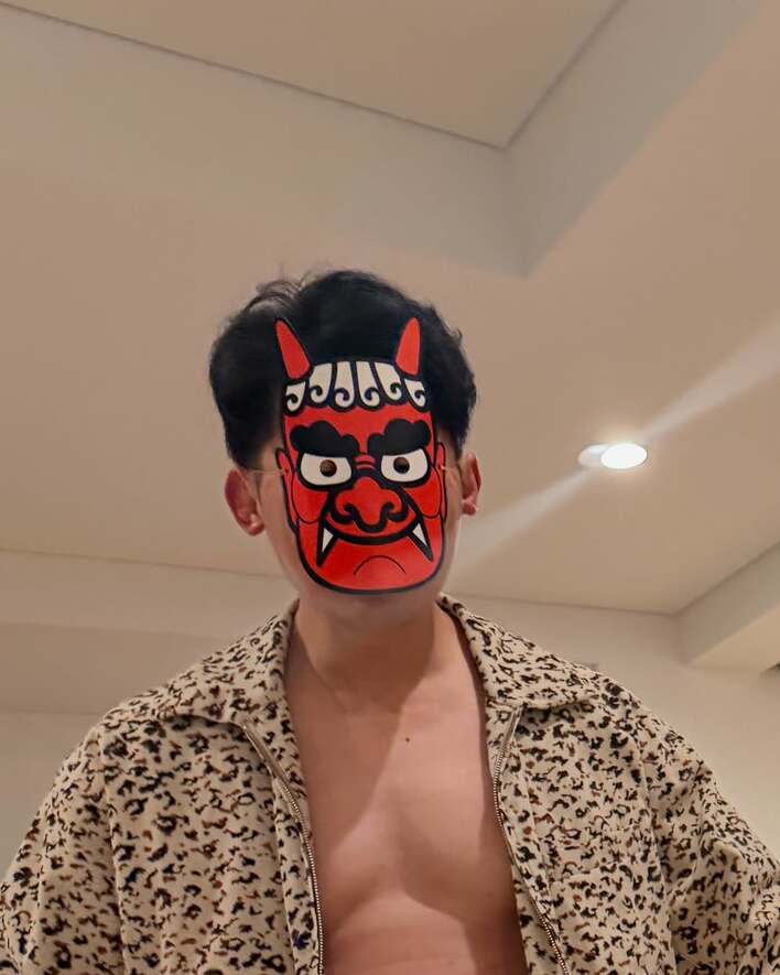 近藤千尋 夫・太田博久との迫力満点な赤鬼&青鬼姿に反響「最高です