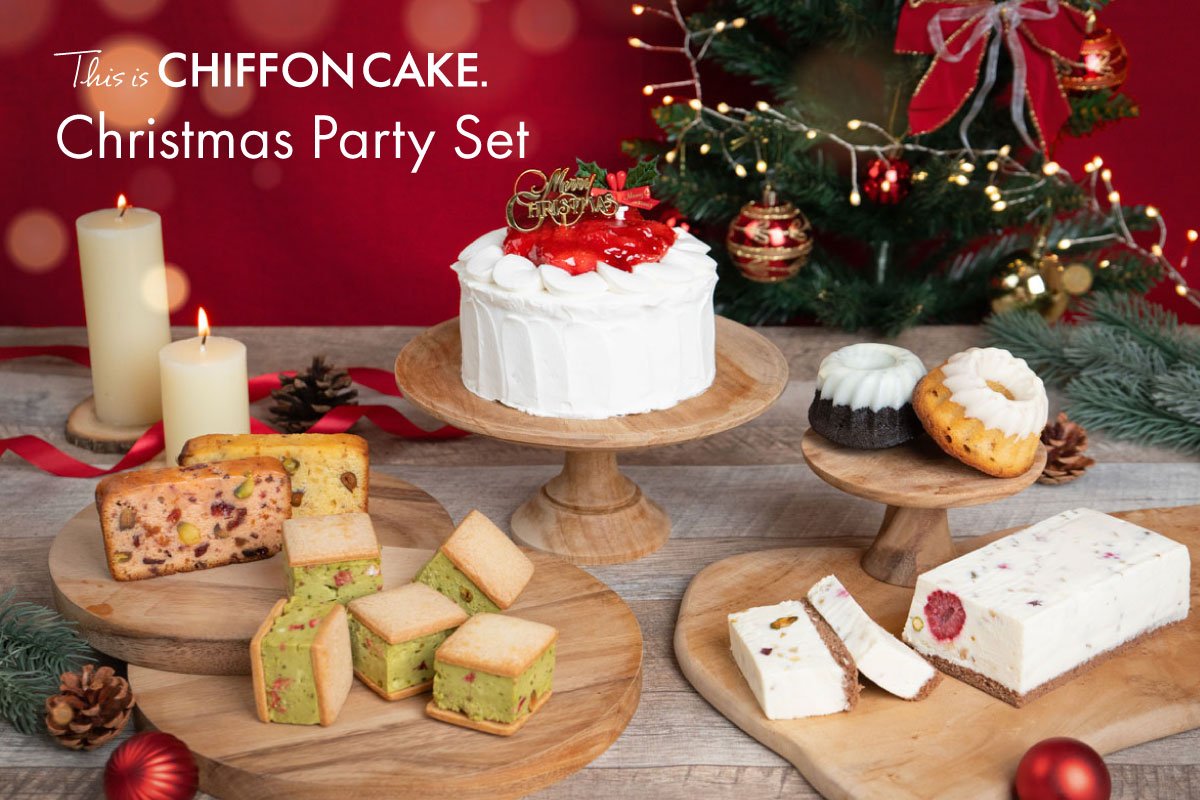 新発売】シフォンケーキとカッサータの専門店が贈る！クリスマス