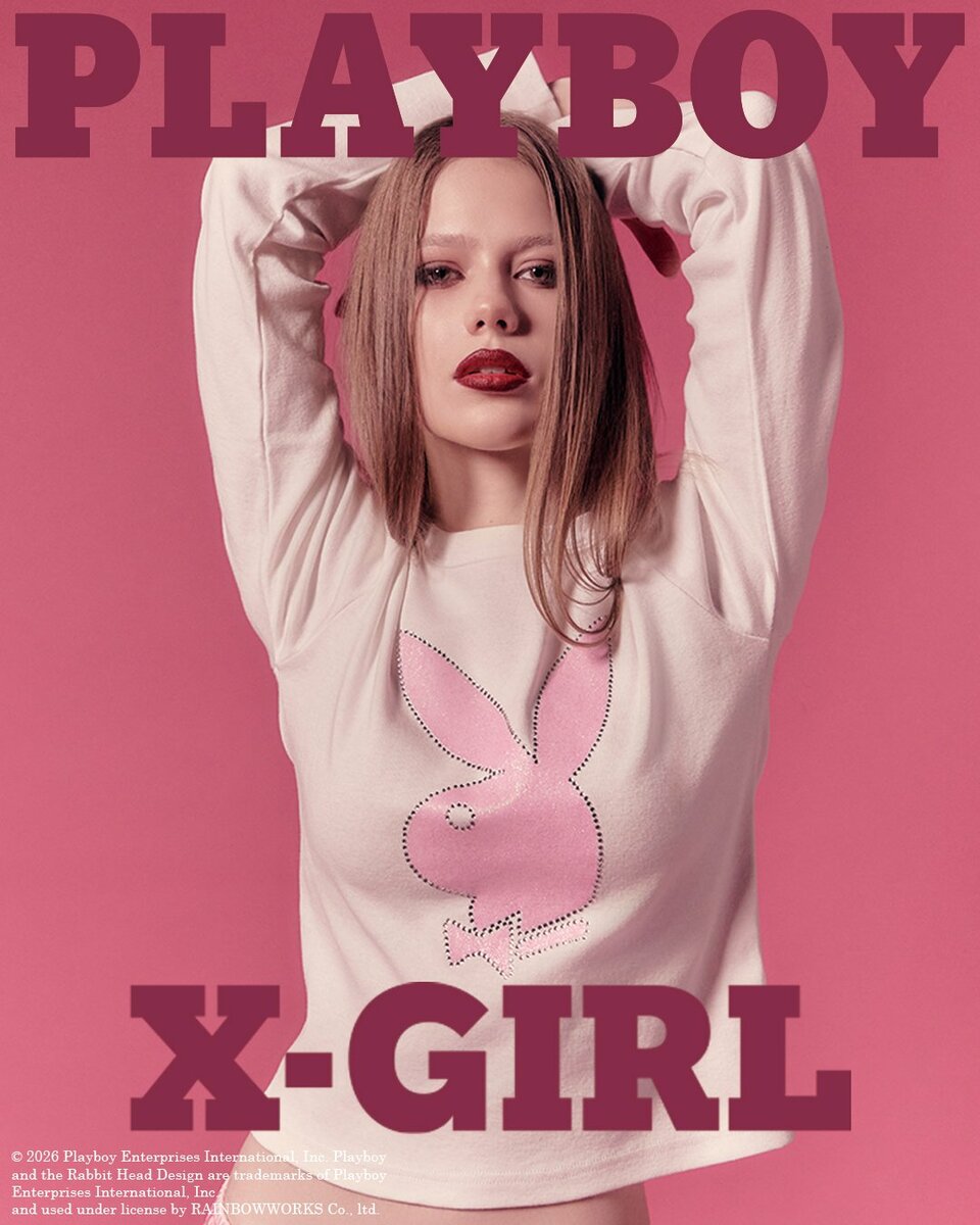 PLAYBOY × X-girl コラボレーションコレクション発売決定 | めざまし